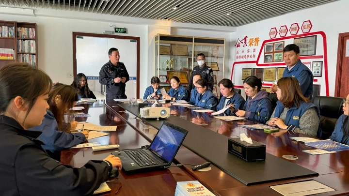 防詐專題講座走進求精，警企共筑“防騙墻”