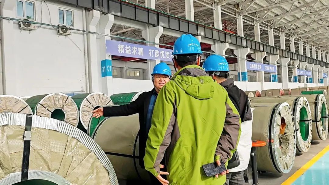 柬埔寨友人來求和不銹鋼考察，共探合作新機(jī)遇
